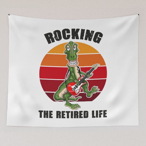 Item preview, Rocking The Retired Life Funny Retired Life designed and sold by Status71.