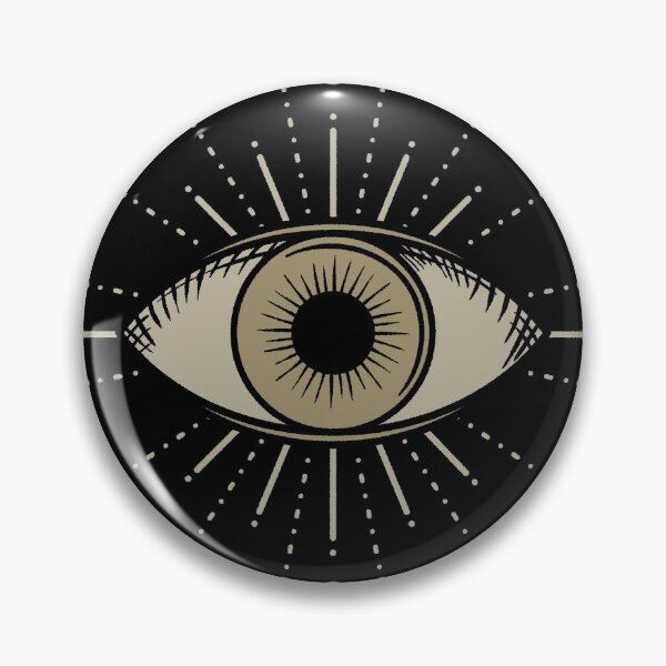 Item preview, Esoteric eye and moons on black  designed and sold by misentangled.