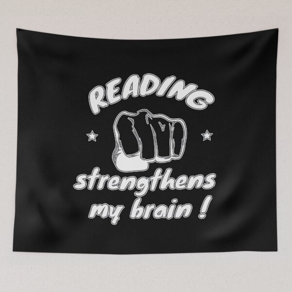 Item preview, Reading strengthens my brain ! designed and sold by hicham4you.