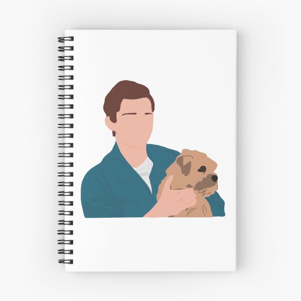 Item preview, Tom Holland with a Dog designed and sold by ChristysSticker.
