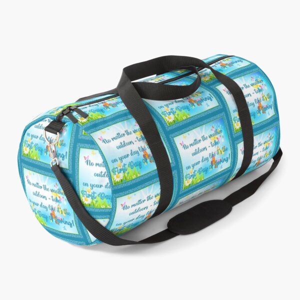 Item preview, ...First Day of Spring! (on Blue) designed and sold by PawsitiveMum.