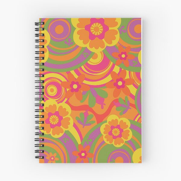 Item preview, groovy floral pattern designed and sold by MallsD.