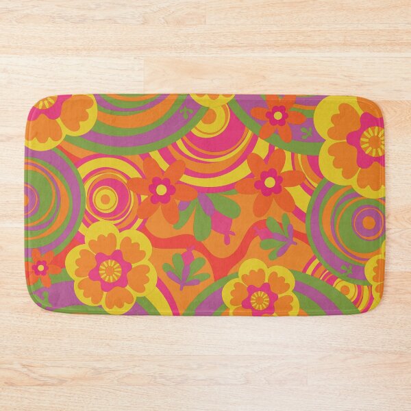 Item preview, groovy floral pattern designed and sold by MallsD.