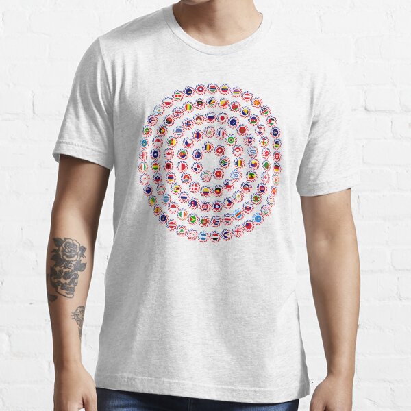 We Are America Multinational Patriot Flag Collective 1.0 Essential T-Shirt