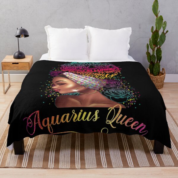 Item preview, Aquarius Queen Afro Women designed and sold by Coffee & Fashion.