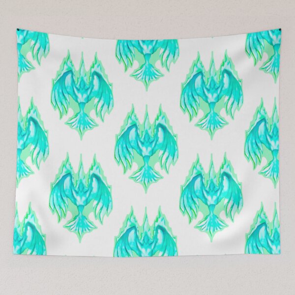 Item preview, phoenix green in white  designed and sold by thomasdpb.