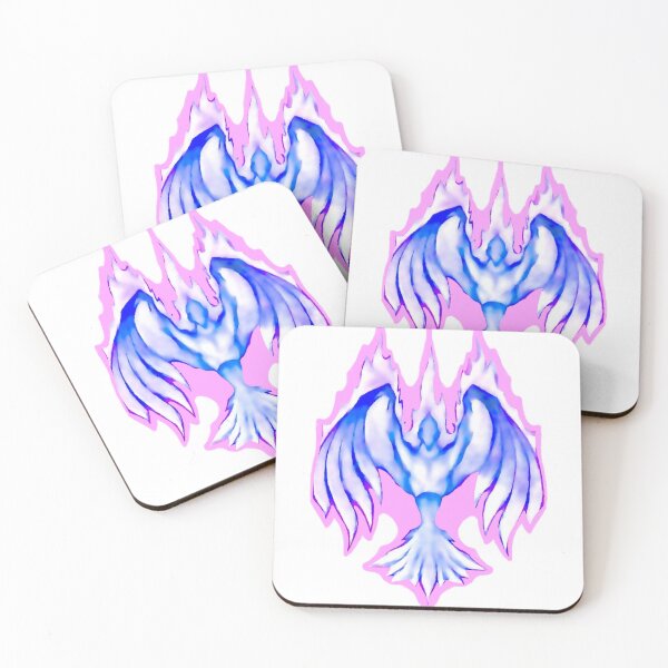 Item preview, phoenix purple in white  designed and sold by thomasdpb.