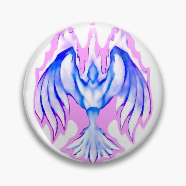 Item preview, phoenix purple in white  designed and sold by thomasdpb.