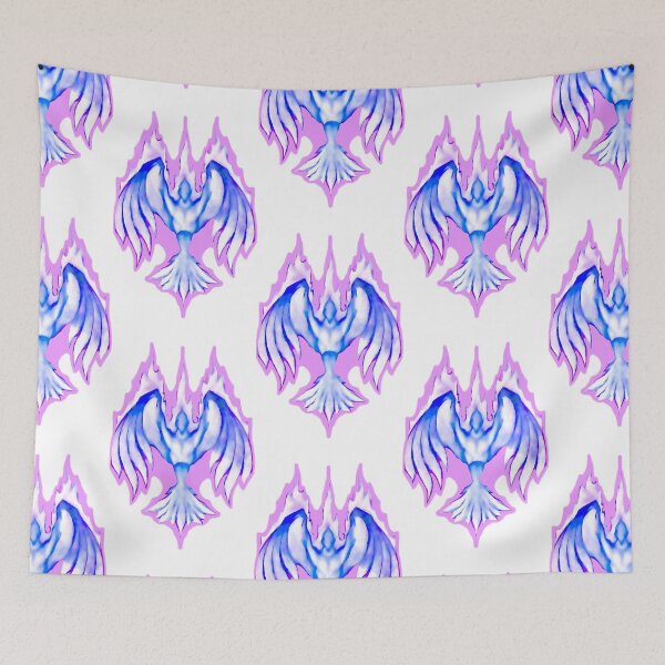 Item preview, phoenix purple in white designed and sold by thomasdpb.
