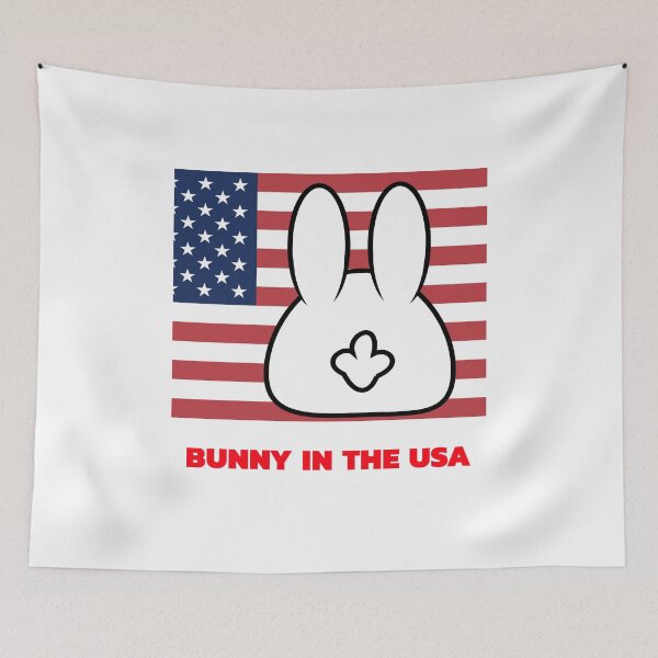 Item preview,  Bunny IN THE USA Easter Bunny designed and sold by davestees506.