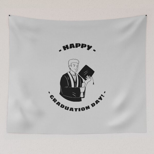 Item preview, HAPPY GRADUATION DAY designed and sold by 30-Merch.
