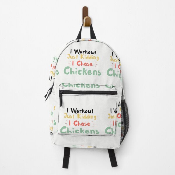 Item preview, I Workout Just Kidding I Chase Chickens designed and sold by walidsam07.