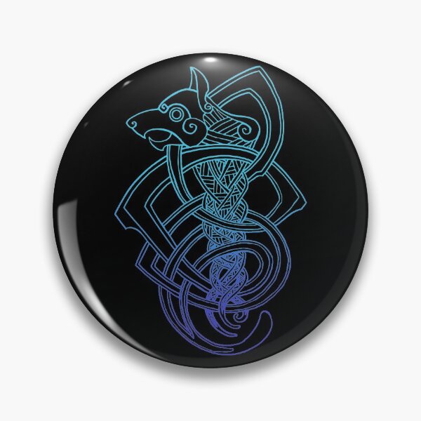 Item preview, Fenrir Viking Knot-work designed and sold by Zrognak.