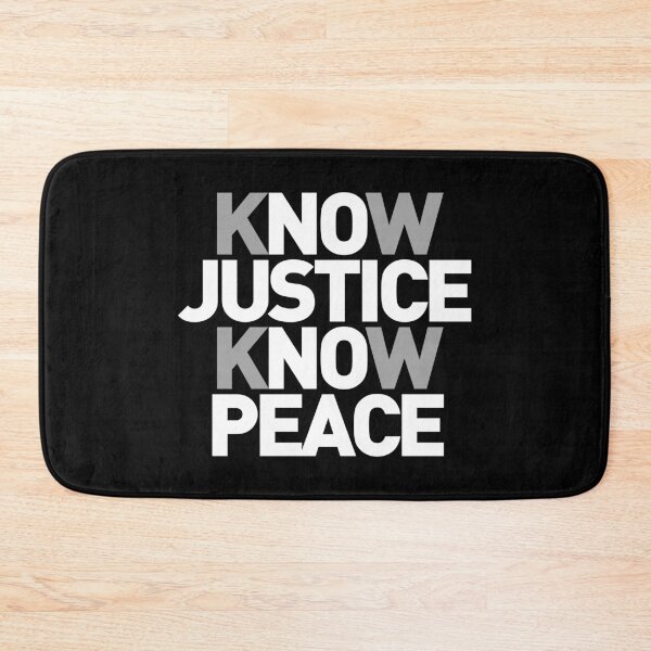 Item preview, Know Justice Know Peace - No Justice No Peace designed and sold by little-mars.