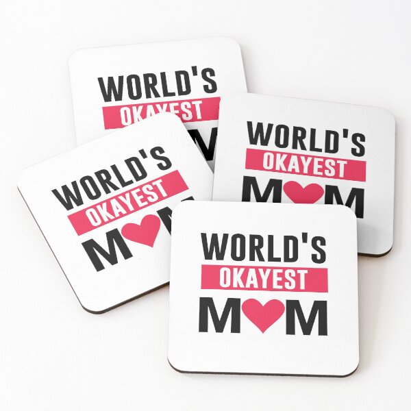 Item preview, World's Okayest MOM , a gift for MOM designed and sold by HMMOUCH.