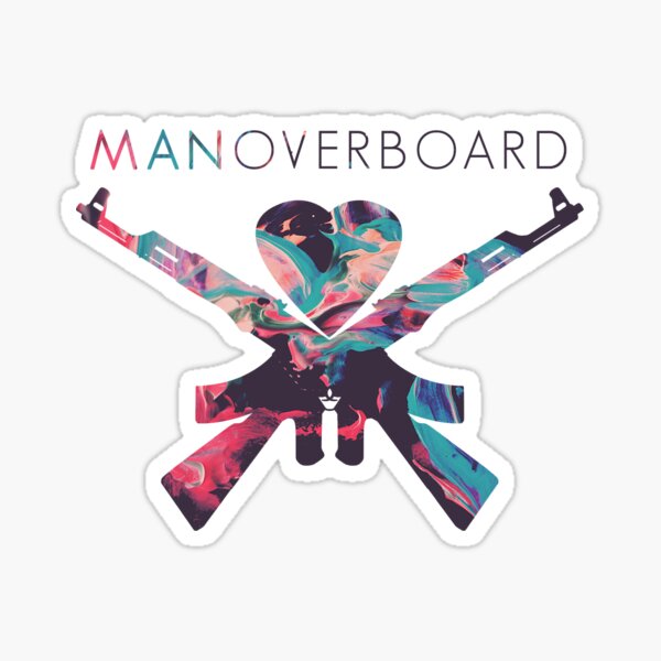 Man Overboard Sticker