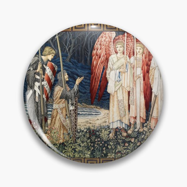Item preview, Quest for the Holy Grail,The Attainment, Vision of the Angels to Sir Galahad, Sir Bors and Sir Percival  designed and sold by BulganLumini.