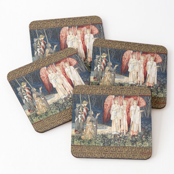 Item preview, Quest for the Holy Grail,The Attainment, Vision of the Angels to Sir Galahad, Sir Bors and Sir Percival  designed and sold by BulganLumini.