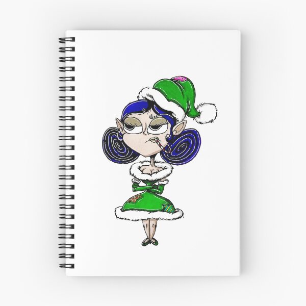 Item preview, Poinsettia the Humbug Elf designed and sold by Curios-of-Eno.