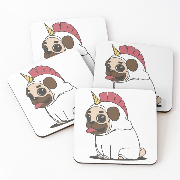 Item preview, Pug unicorn designed and sold by PET-SHIRTS.