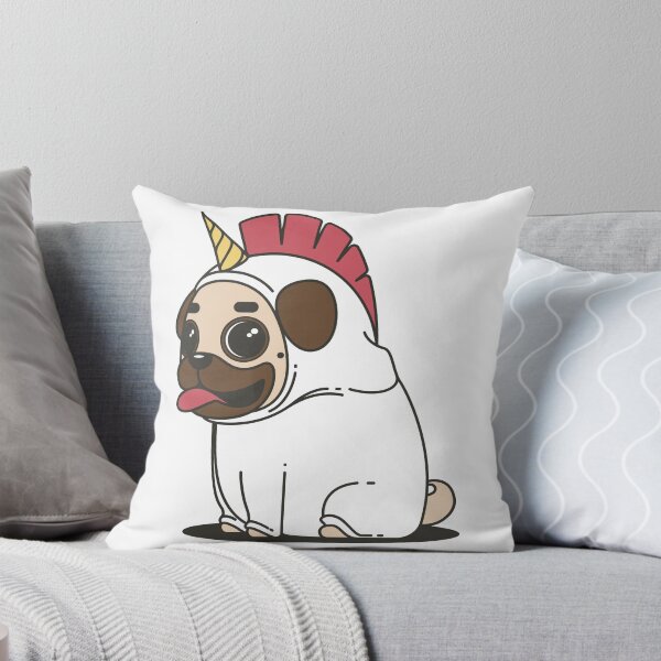 Item preview, Pug unicorn designed and sold by PET-SHIRTS.
