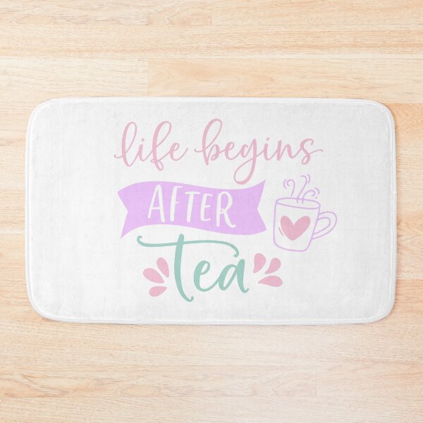 Item preview, Life Begins After Tea designed and sold by Dollfacedesign.