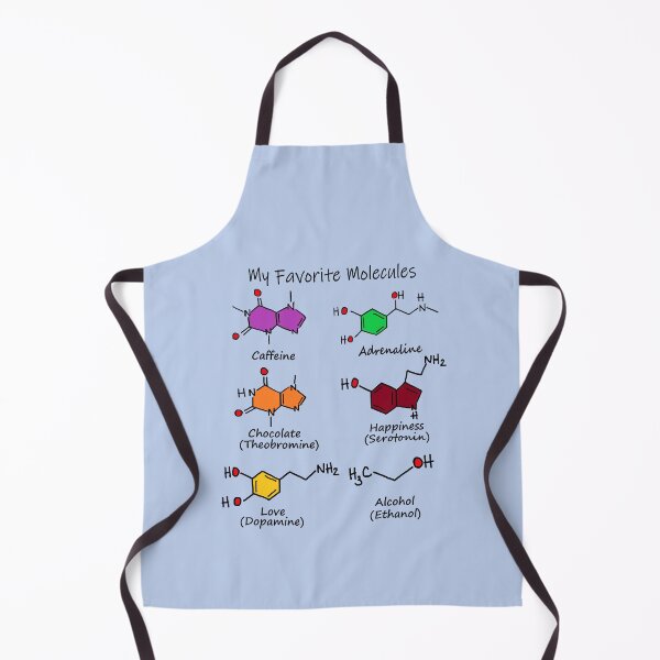 Item preview, Chemistry is awesome- My Favorite Molecules: caffeine, adrenaline, chocolate, happiness, love, alcohol designed and sold by LiLohaveaplan.
