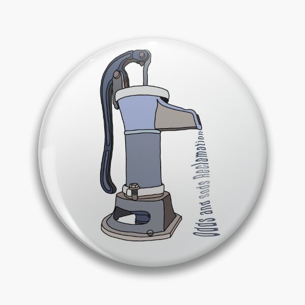 Item preview, Water pump, white. designed and sold by Oddsandsodsrec.