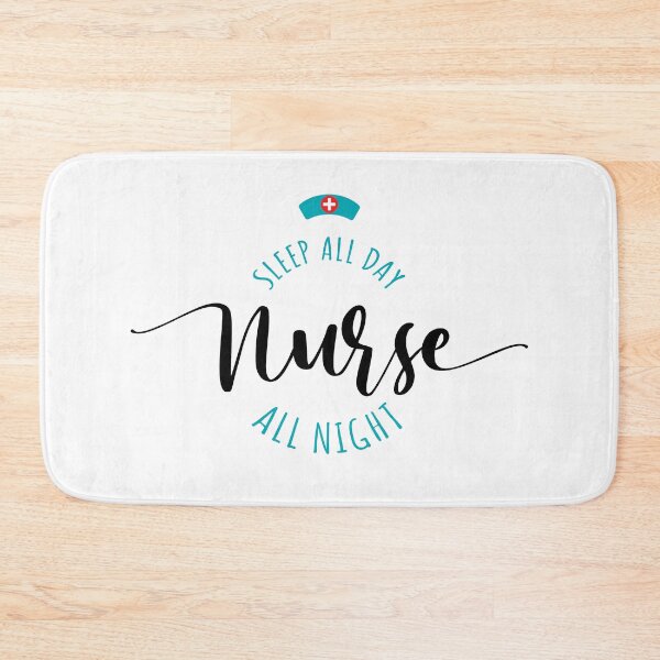 Item preview, Sleep All Day Nurse All Night designed and sold by AbraFero.