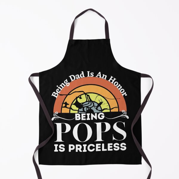 Item preview, Being Dad Is An Honor Being Pops Is Priceless - funny dad-family tees designed and sold by PIXEcompany.