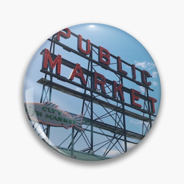 Item preview, Seattle Pike Place Market designed and sold by kaelinmeicher.