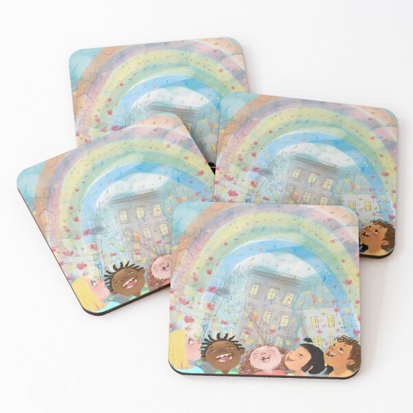 Item preview, Rainbow Over City designed and sold by RainbowStudio.