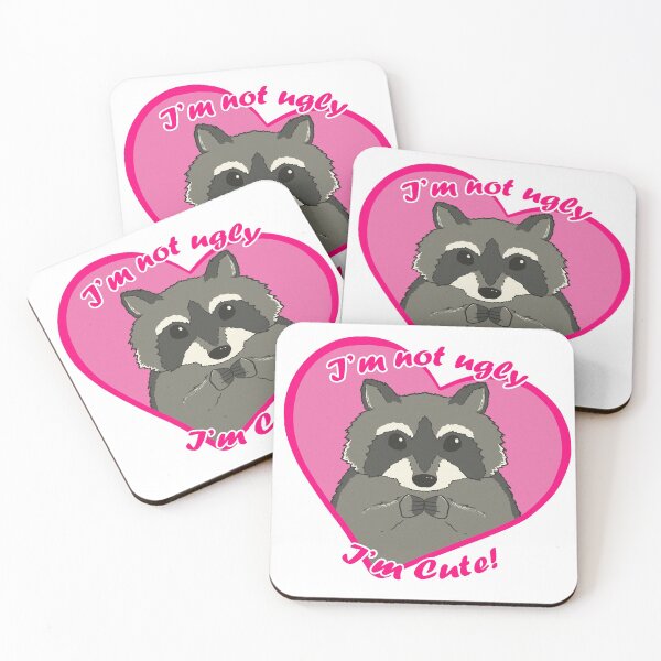 Item preview, I'm Cute Racoon designed and sold by SYIllustration.