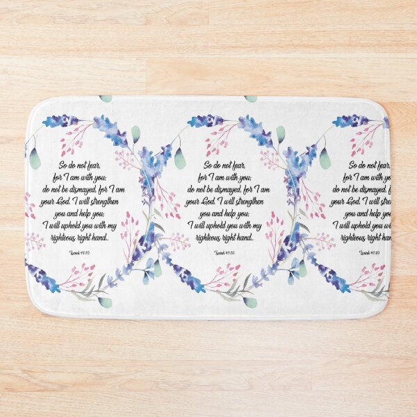 Item preview, Bible verse Do not fear, Isaiah 41:10, scripture, Christian gift designed and sold by Christian Word Art.