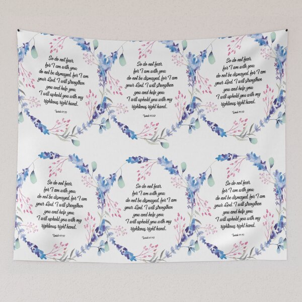 Item preview, Bible verse Do not fear, Isaiah 41:10, scripture, Christian gift designed and sold by Christian Word Art.