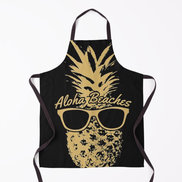 Item preview, Aloha Beaches Funny Pineapple Summer Hawaiian Gift designed and sold by PeggyGilligan.