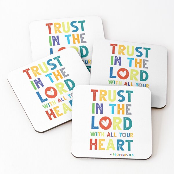 Item preview, Kids Bible Verse – Proverbs 3:5 designed and sold by raysofbliss.
