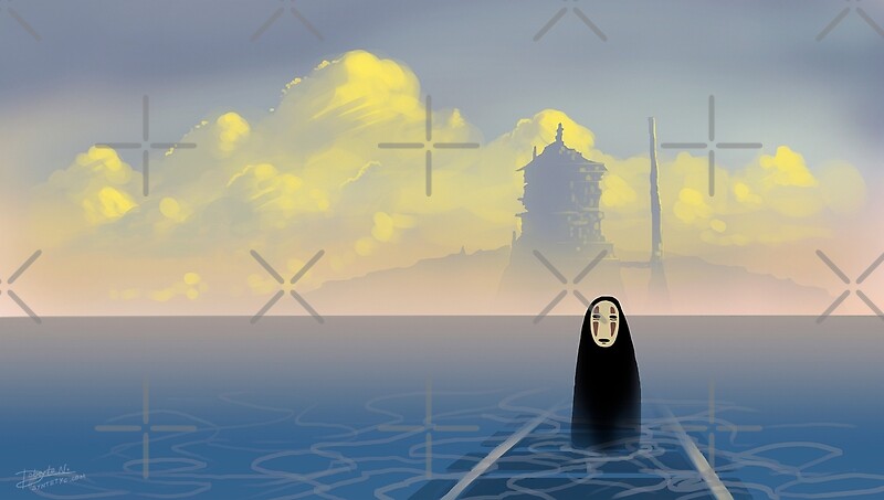 “Kaonashi - No Face” by Roberto Nieto | Redbubble