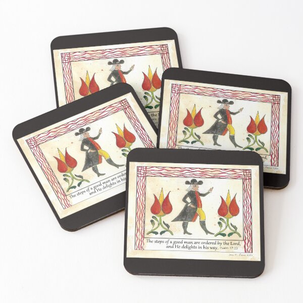 Item preview, Pennsylvania Dutch Fraktur Art-A Good Man designed and sold by FRAKTUR ME.
