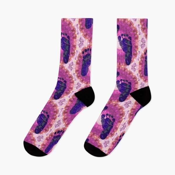 Item preview, Baby Steps 2 - Pink Girl Feet Art - Sharon Cummings designed and sold by Sharon Cummings Art.