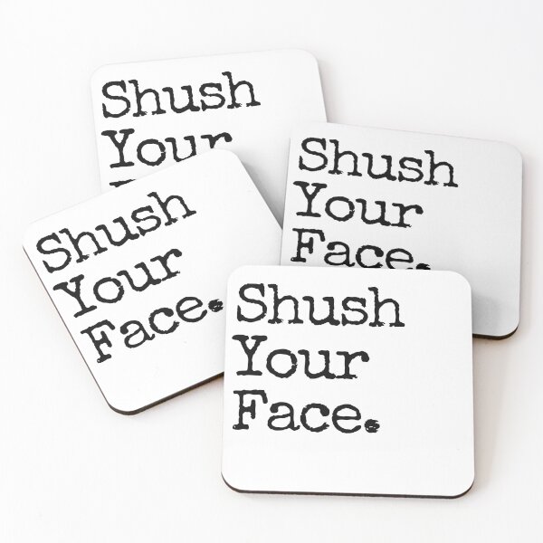 Item preview, Shush Your Face designed and sold by hempnursing.