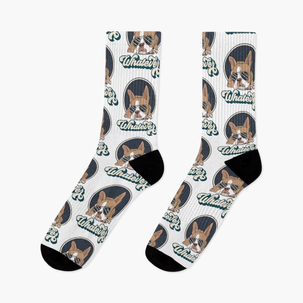 Item preview, Whatever Retro Boston Terrier Distressed Graphic designed and sold by wdyoungblood.