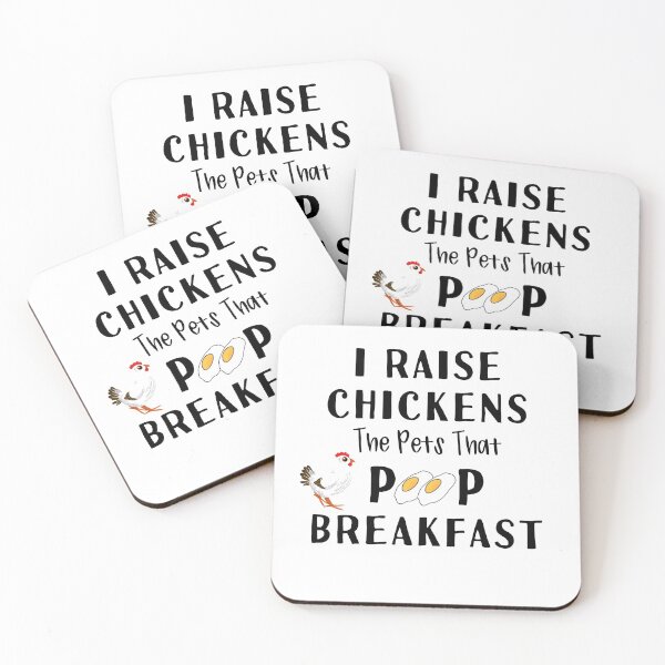 Item preview, Chickens Pets That Poop Breakfast Backyard Chicken Farmer designed and sold by gillys.