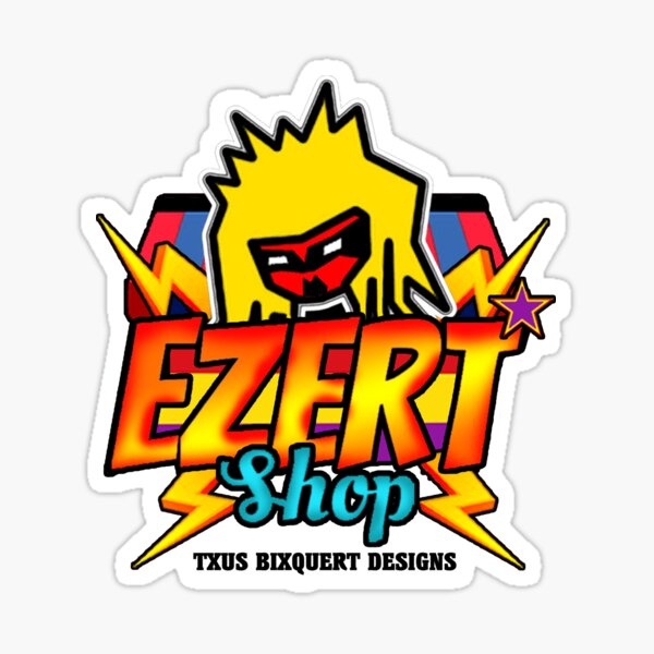 TXUS BIXQUERT: "Ezertshop Logo" Pegatina