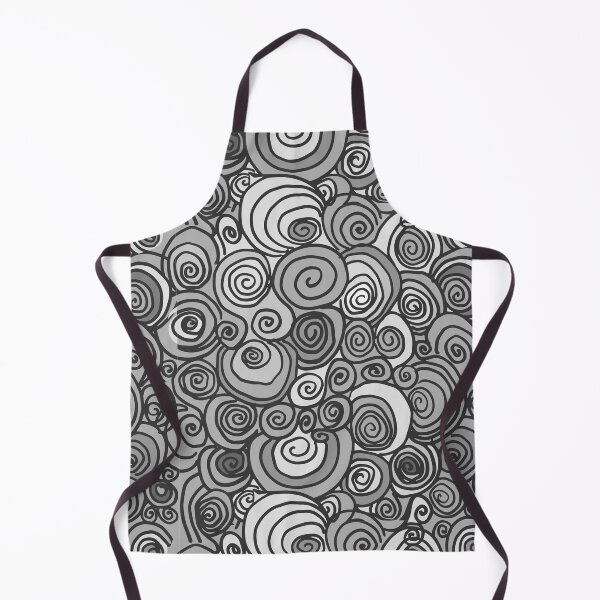 Item preview, Hand drawn spiral lines forming curls designed and sold by Nata-V.