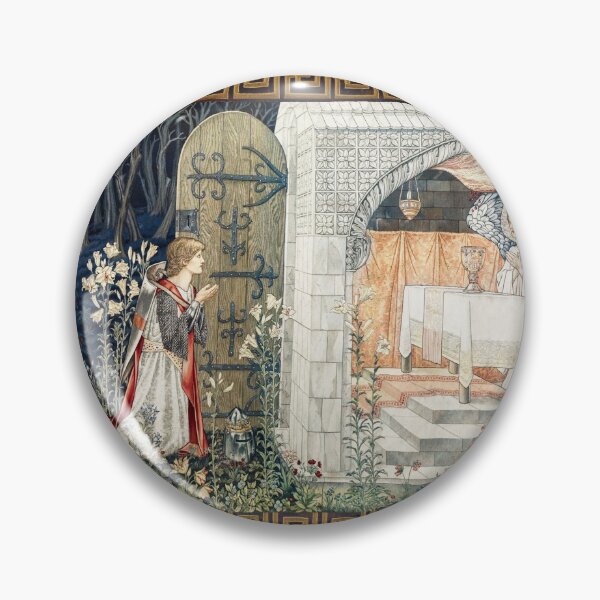 Item preview, Quest for the Holy Grail,The Attainment,Vision of the Angels and Saint Graal to Percival  designed and sold by BulganLumini.