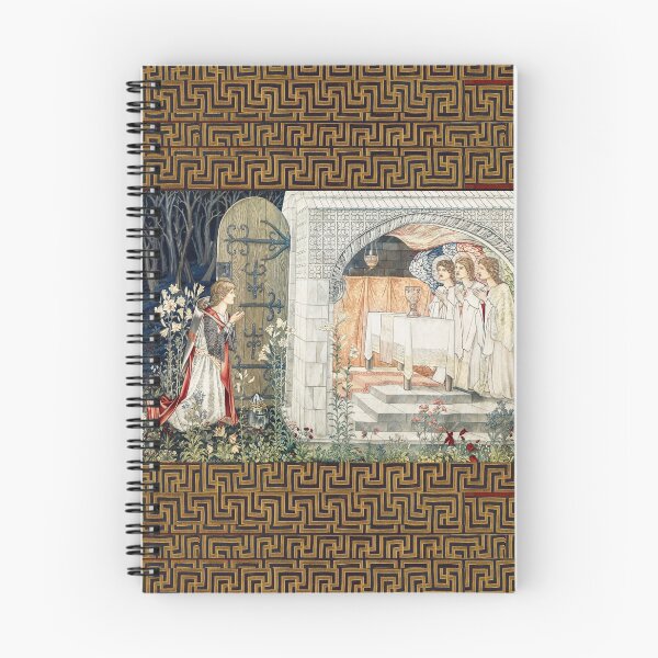 Item preview, Quest for the Holy Grail,The Attainment,Vision of the Angels and Saint Graal to Percival  designed and sold by BulganLumini.