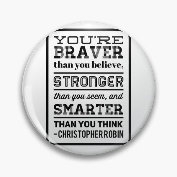 Item preview, Braver than you believe, stronger than you seem  designed and sold by marieby.