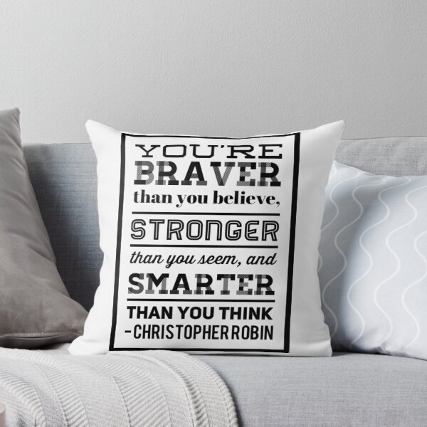 Item preview, Braver than you believe, stronger than you seem  designed and sold by marieby.