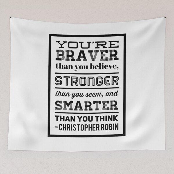 Item preview, Braver than you believe, stronger than you seem  designed and sold by marieby.